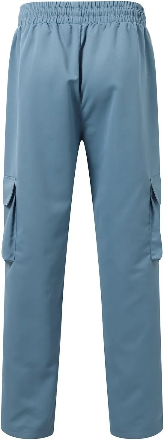 Men's Cargo Pants Casual Hiking Leggings Workout Lightweight Outdoor Work Joggers Sweatpants with Pockets