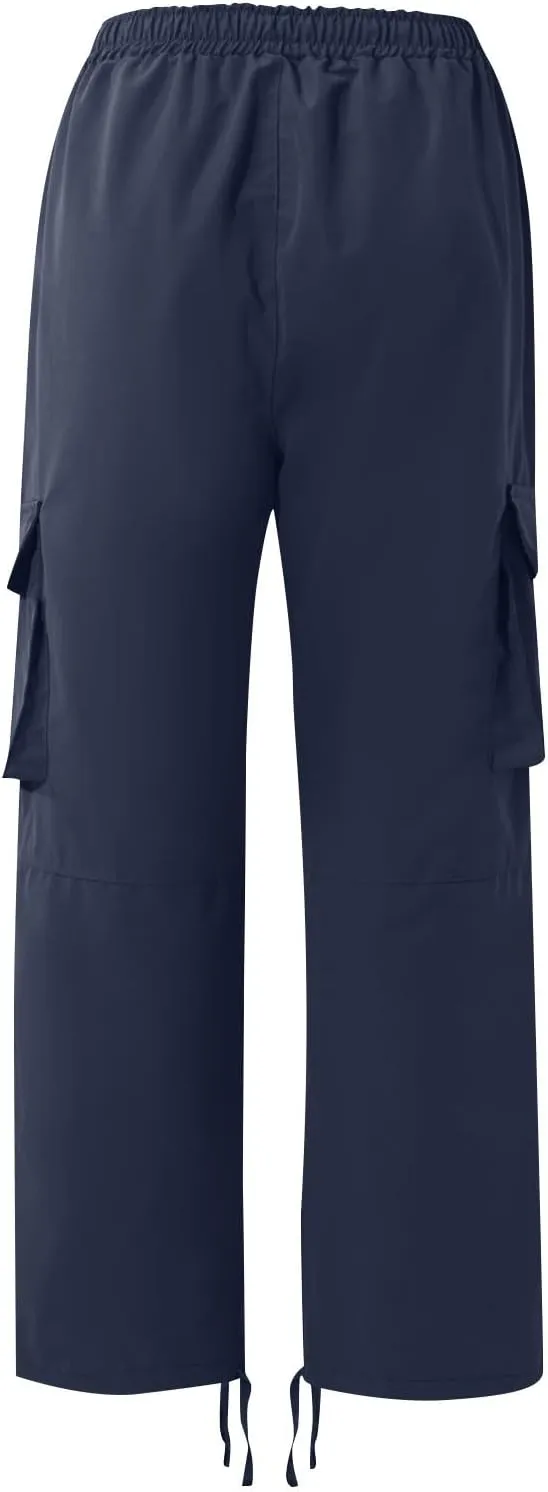 Mens Cargo Pants Casual Outdoor Hiking Pant for Men Tapered Streetwear Joggers with Pockets Athletic Sweatpants