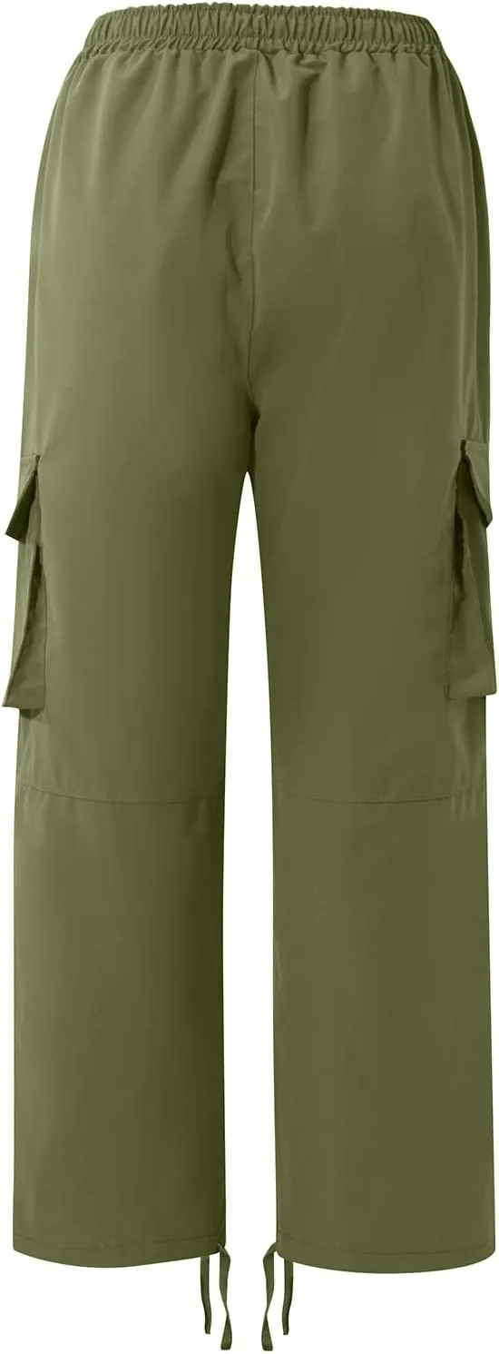 Mens Cargo Pants Casual Outdoor Hiking Pant for Men Tapered Streetwear Joggers with Pockets Athletic Sweatpants