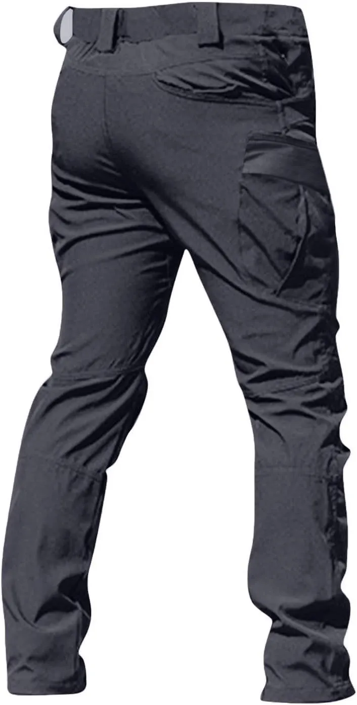 Mens Cargo Pants Casual Tactical Joggers Athletic Pant Loose Straight Trousers Sweatpants for Men Outdoor Apparel
