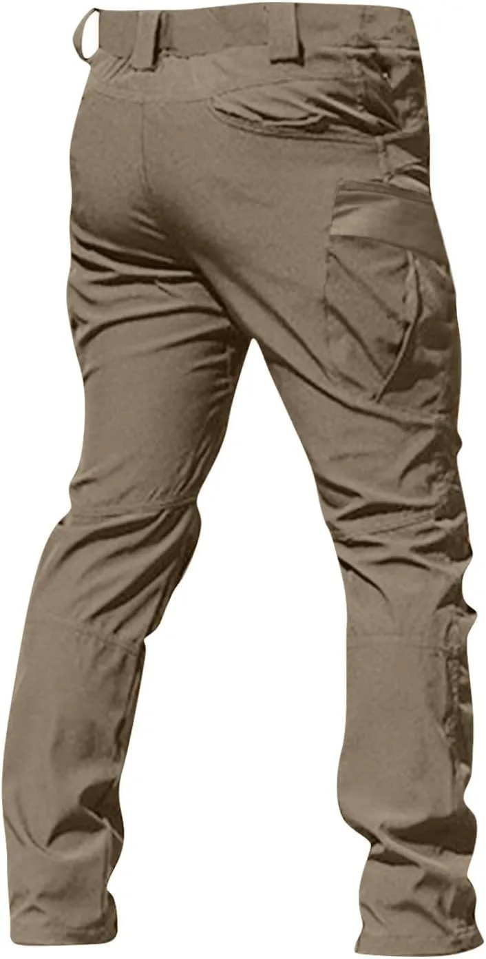 Mens Cargo Pants Casual Tactical Joggers Athletic Pant Loose Straight Trousers Sweatpants for Men Outdoor Apparel