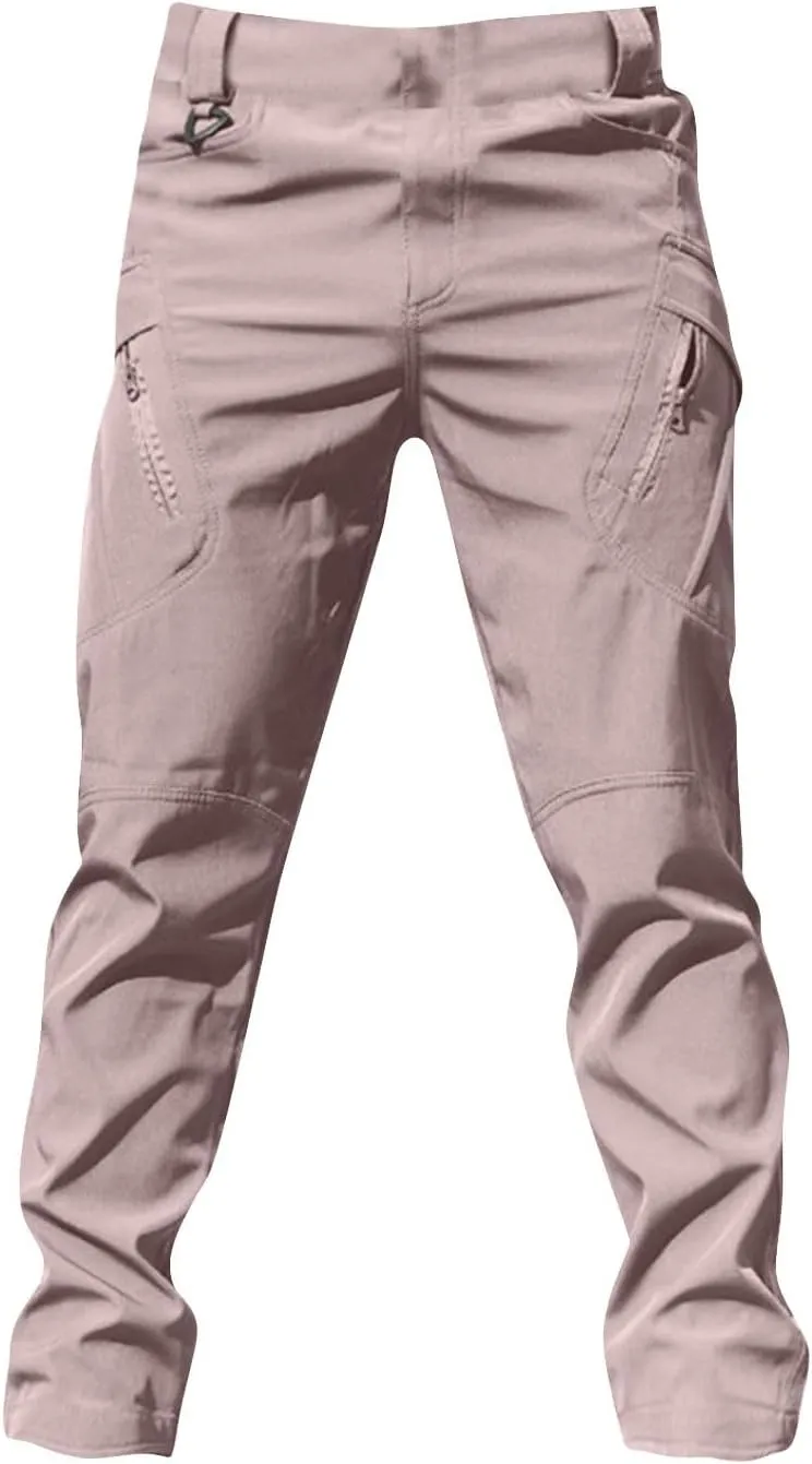 Mens Cargo Pants Casual Tactical Joggers Athletic Pant Loose Straight Trousers Sweatpants for Men Outdoor Apparel