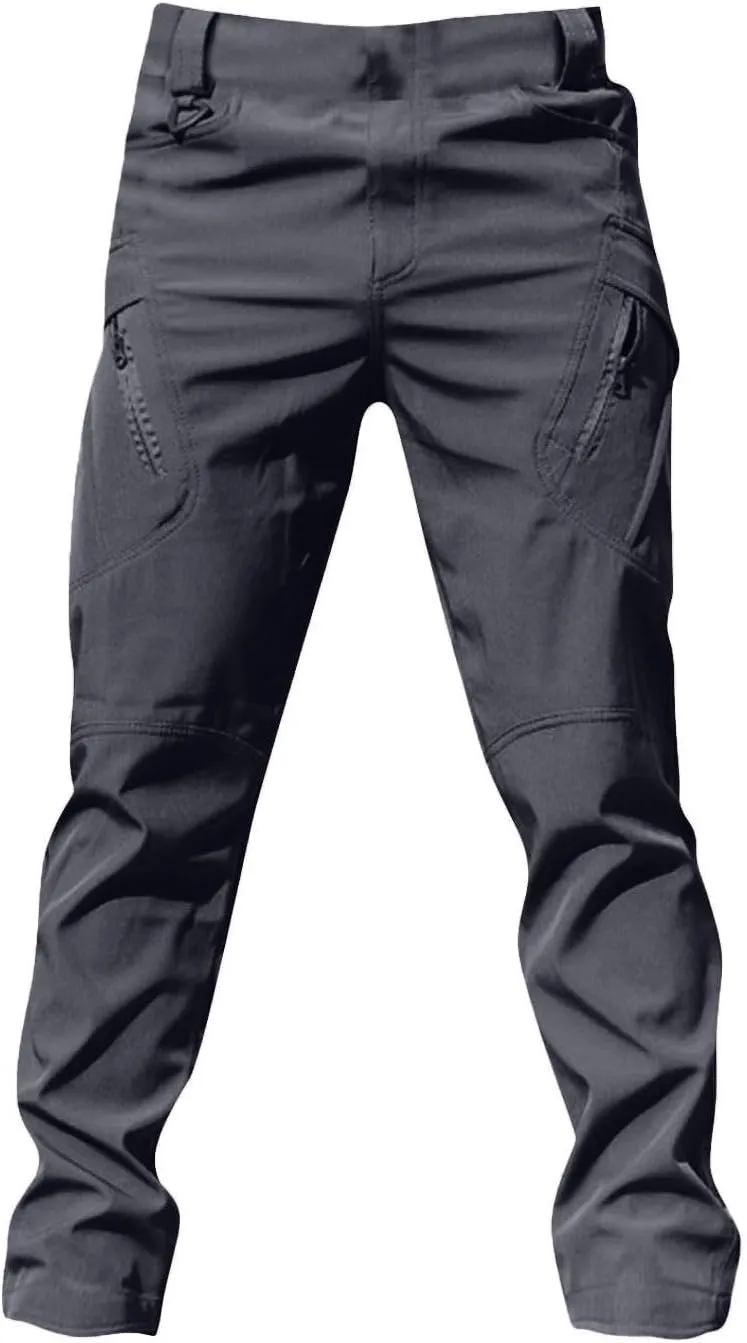 Mens Cargo Pants Casual Tactical Joggers Athletic Pant Loose Straight Trousers Sweatpants for Men Outdoor Apparel