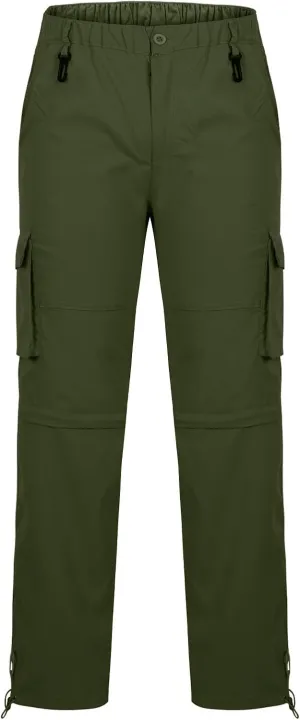 Mens Cargo Pants with Pockets Lounge Elastic High Waist Hiking Trousers Spring Fashion Baggy Straight Wide Leg Slacks