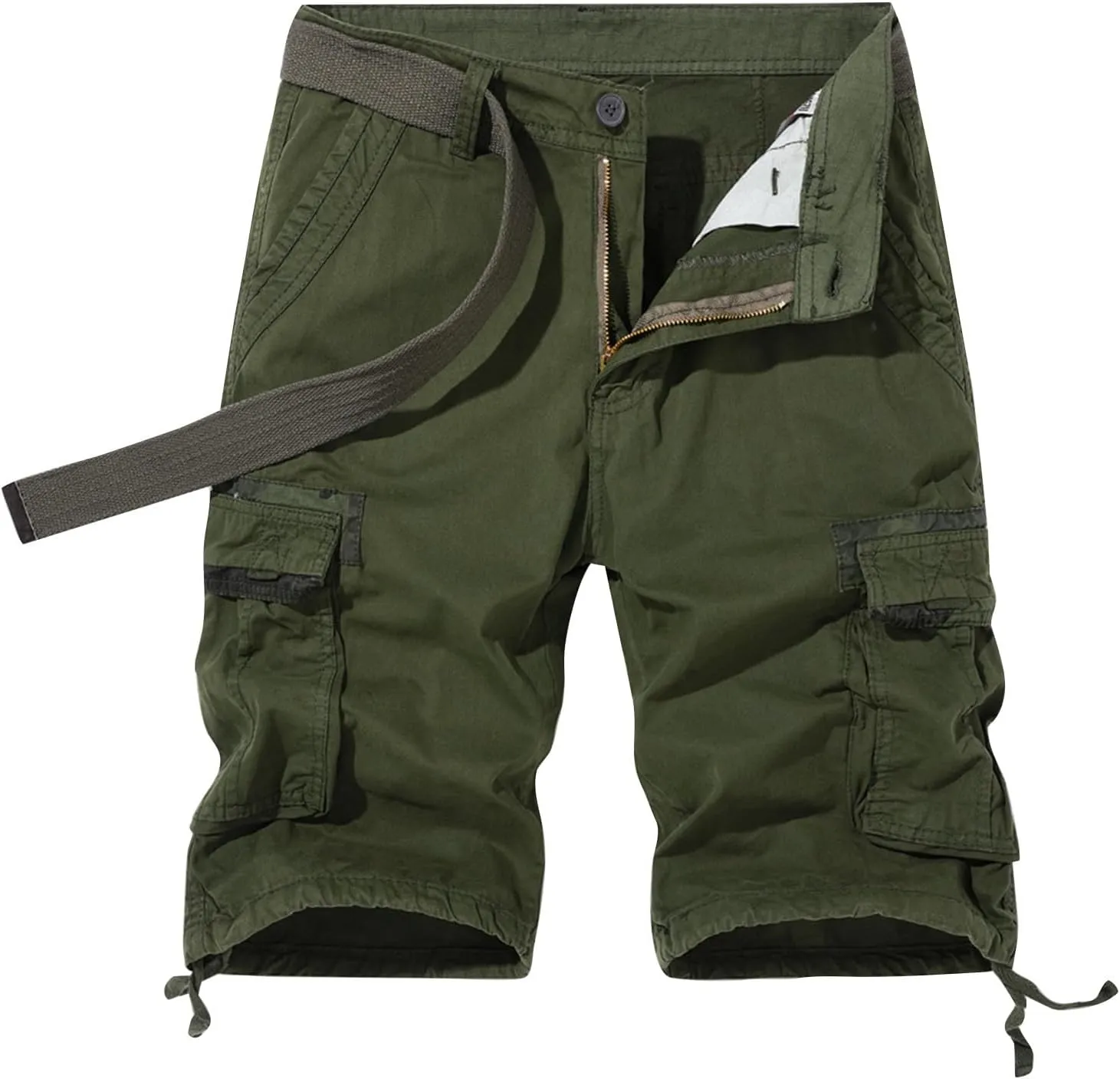 Mens Cargo Shorts Outdoor Hiking Casual Shorts Straight Leg Jogger Shorts Lightweight Loose Fit Shorts Mens Dress Shorts
