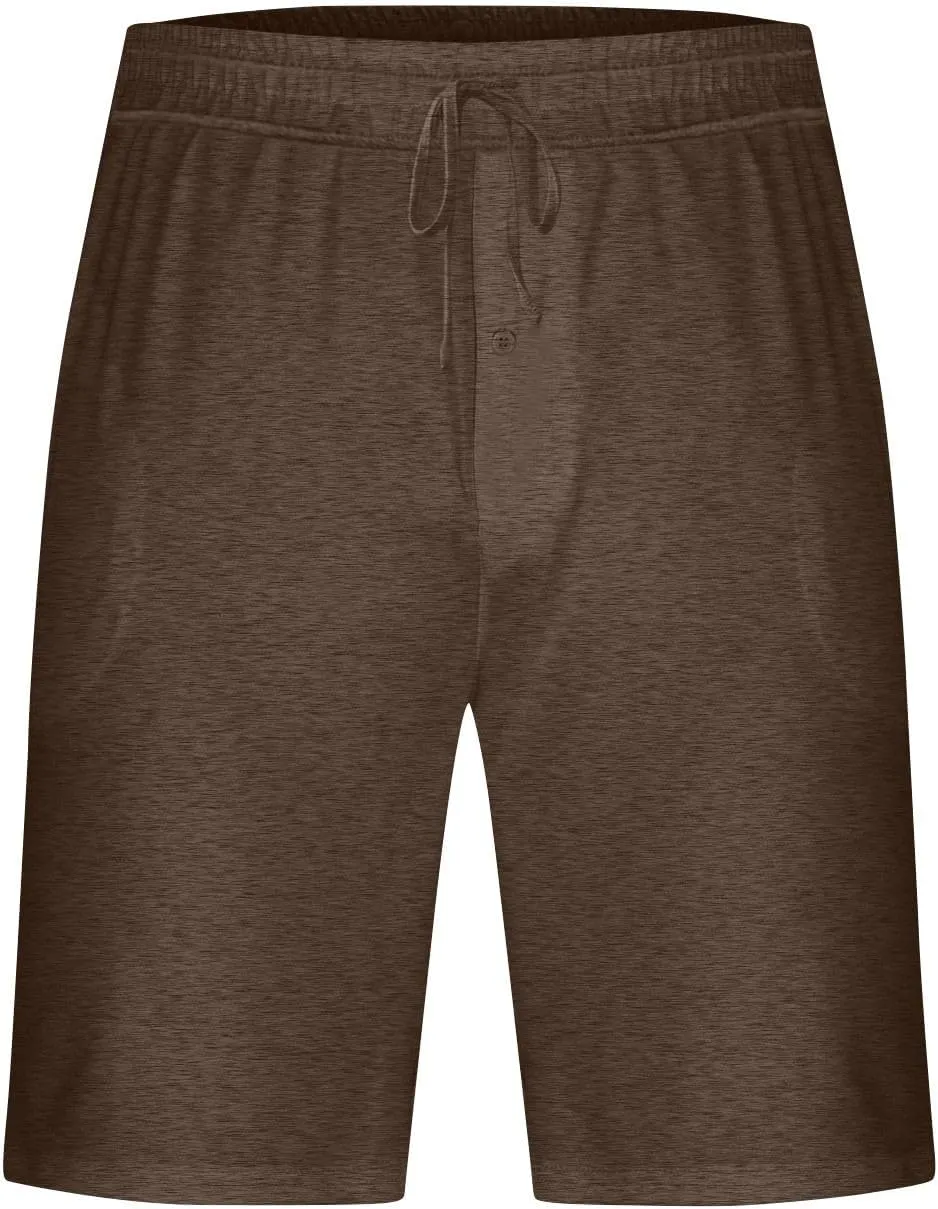 Mens Casual Shorts Elastic Waist Drawstring Lounge Shorts Summer Beach Shorts Loose Fit Teen Boys Baskeball Shorts