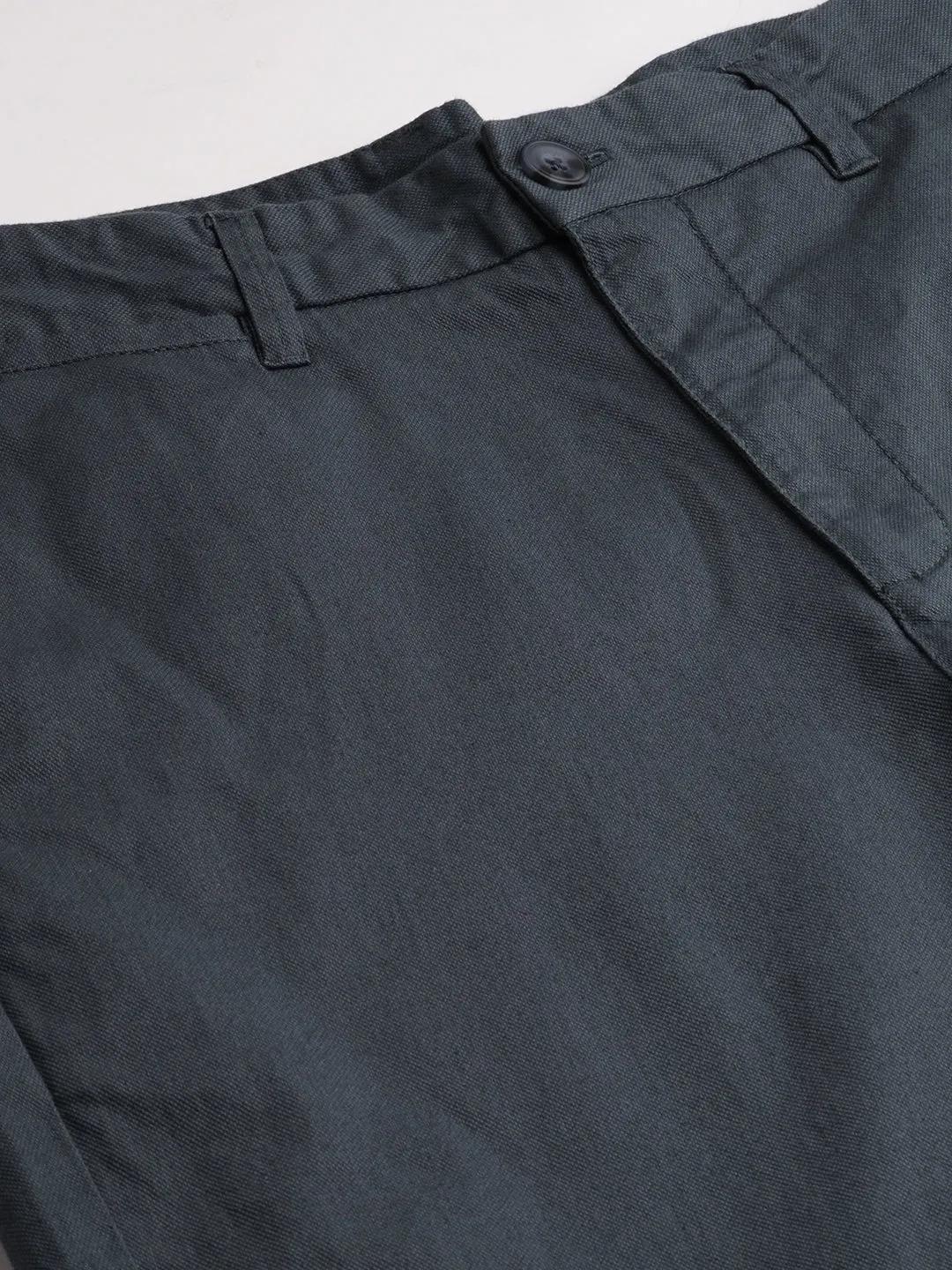Men's Cotton Lycra Dk Blue Regular Fit Shorts