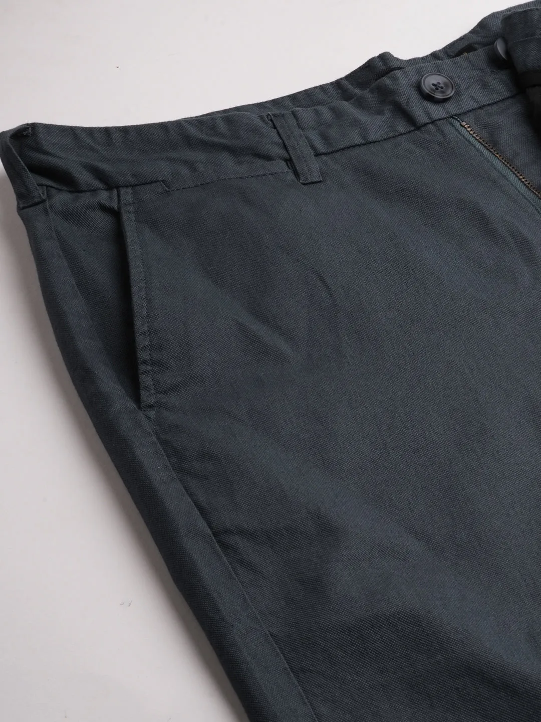 Men's Cotton Lycra Dk Blue Regular Fit Shorts