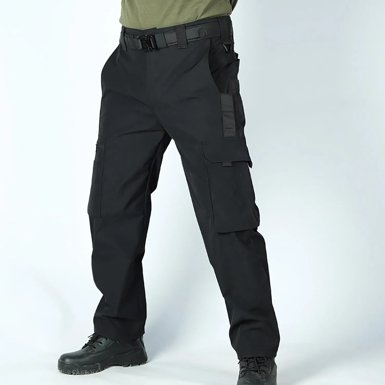 Men's Durable Multi-Pocket Combat Training Pants，Lightweight Outdoor Sports Cargo Pants.
