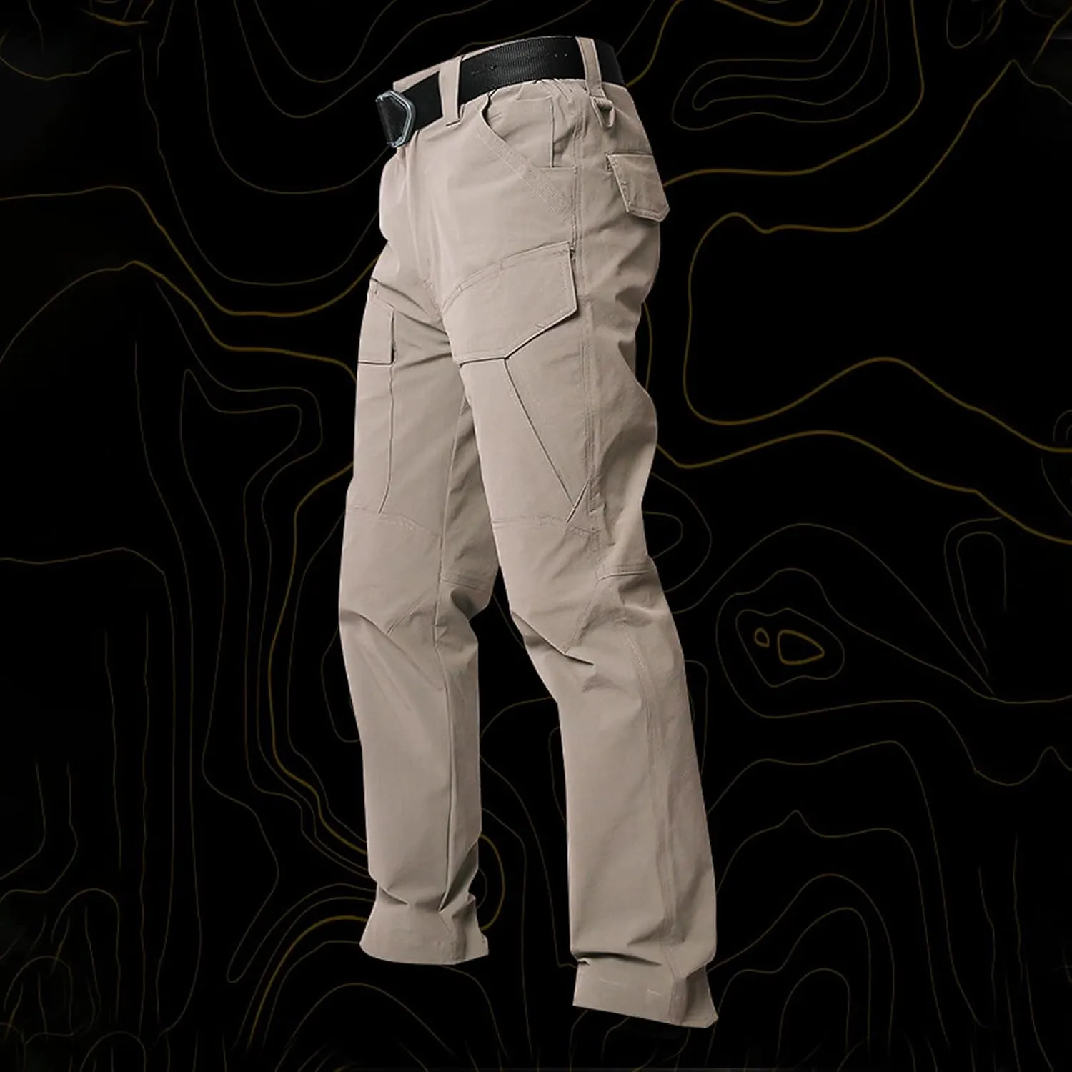 Men's Hiking Pants Water Resistant Tactical Pants Lightweight Military Pant Outdoor Work Cargo Pants Multi Pocket