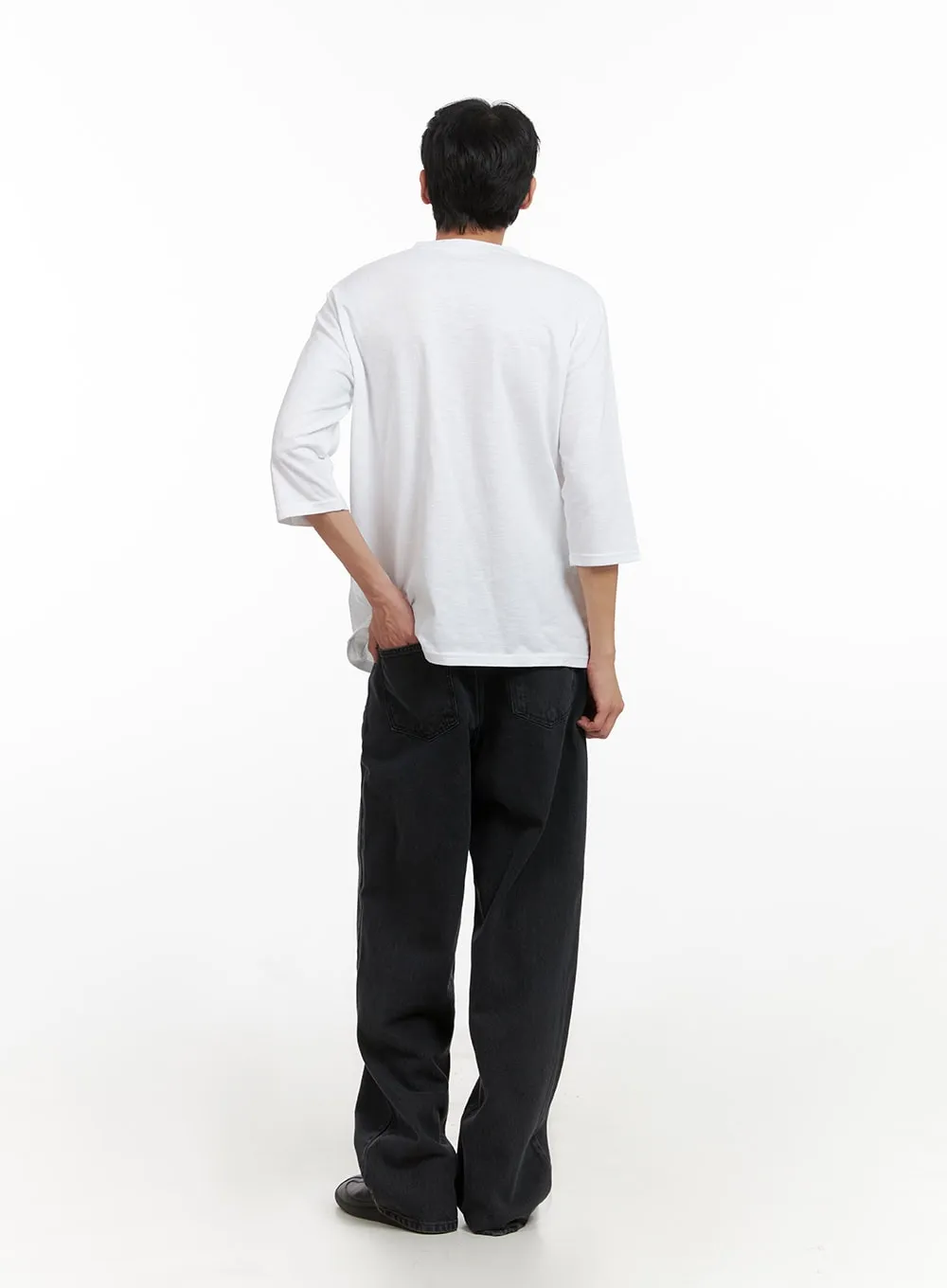 Men's Loose Fit Straight Jeans IL403