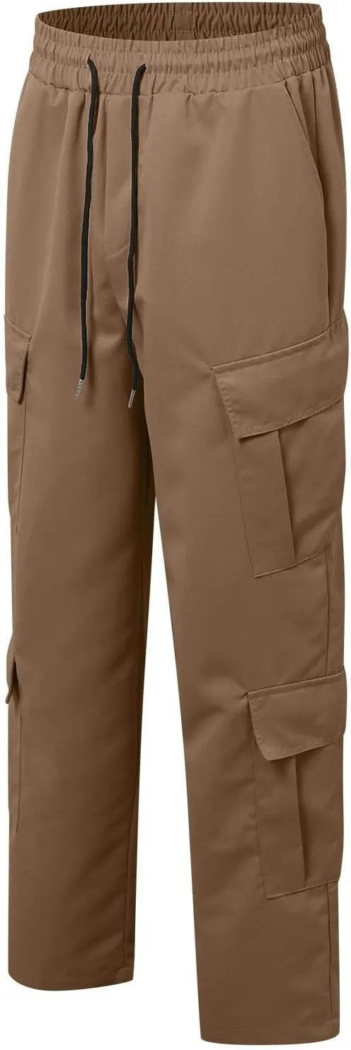 Men's Military Cargo Tactical Pants Lightweight Cotton Stretchy Trousers Outdoor Work Combat Outdoor Hiking Pants