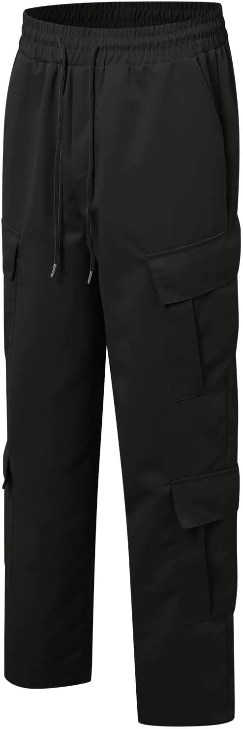 Men's Military Cargo Tactical Pants Lightweight Cotton Stretchy Trousers Outdoor Work Combat Outdoor Hiking Pants