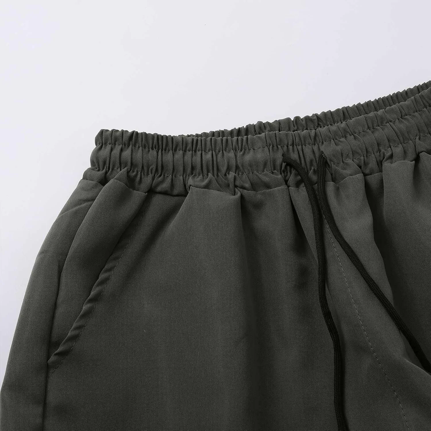 Men's Pants Cargo Work Lightweight Cargo Sweatpants Stretch Waistband Workout Joggers Outdoor Athletic Hiking Pants