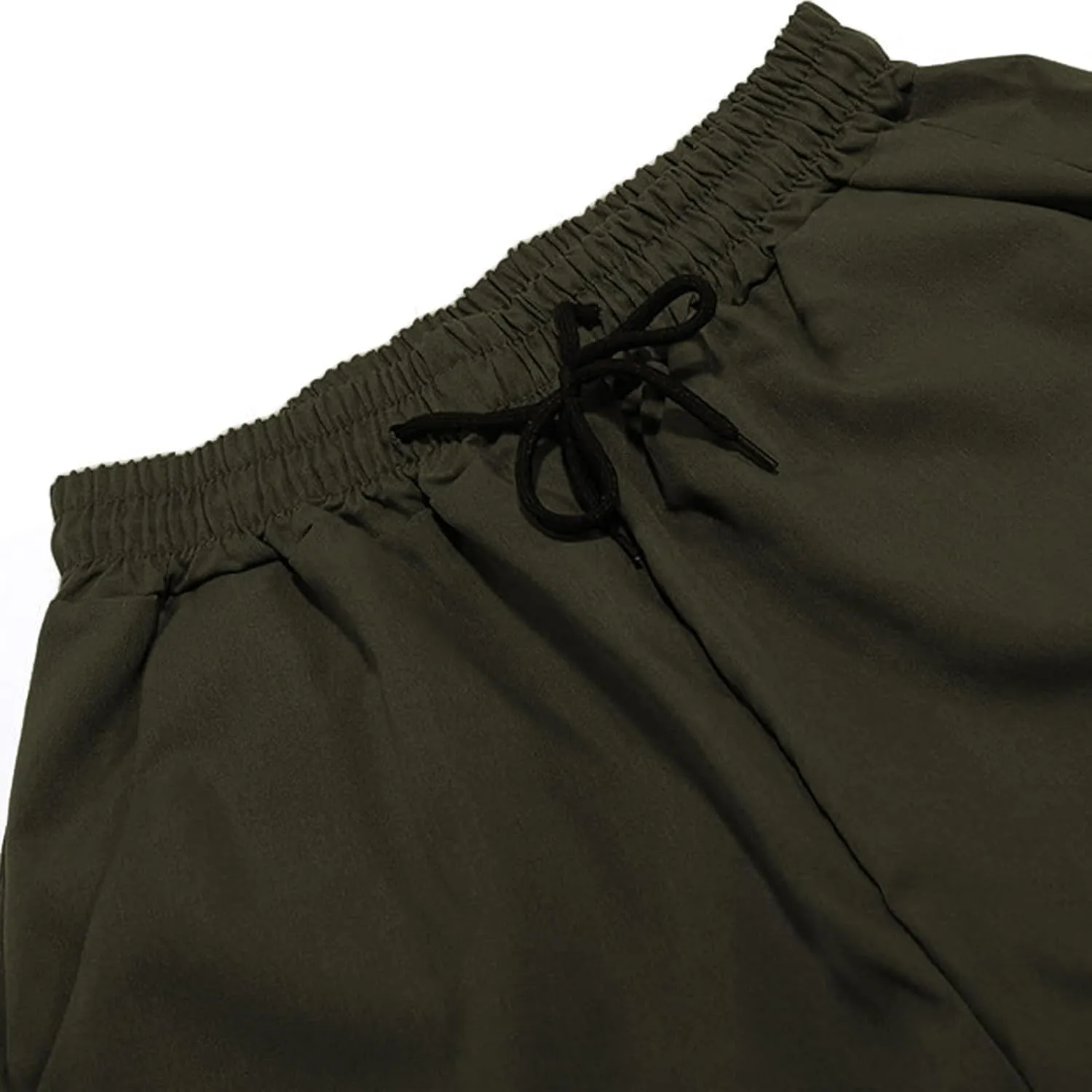 Men's Pants Cargo Work Lightweight Cargo Sweatpants Stretch Waistband Workout Joggers Outdoor Athletic Hiking Pants