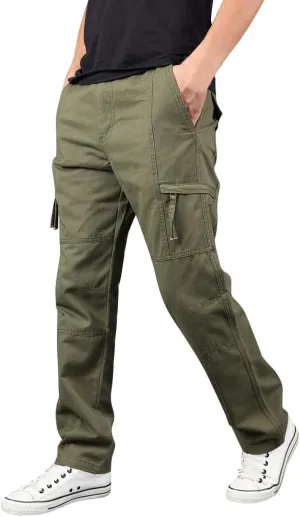 Mens Pants Men's Cargo Pants with Multiple Pockets Men's and Big Men's Relaxed Fit Cargo Pants with Stretch Cargo Pants Men Mens Relaxed Fit Jeans Mens Construction Pants Mens Cargo Joggers