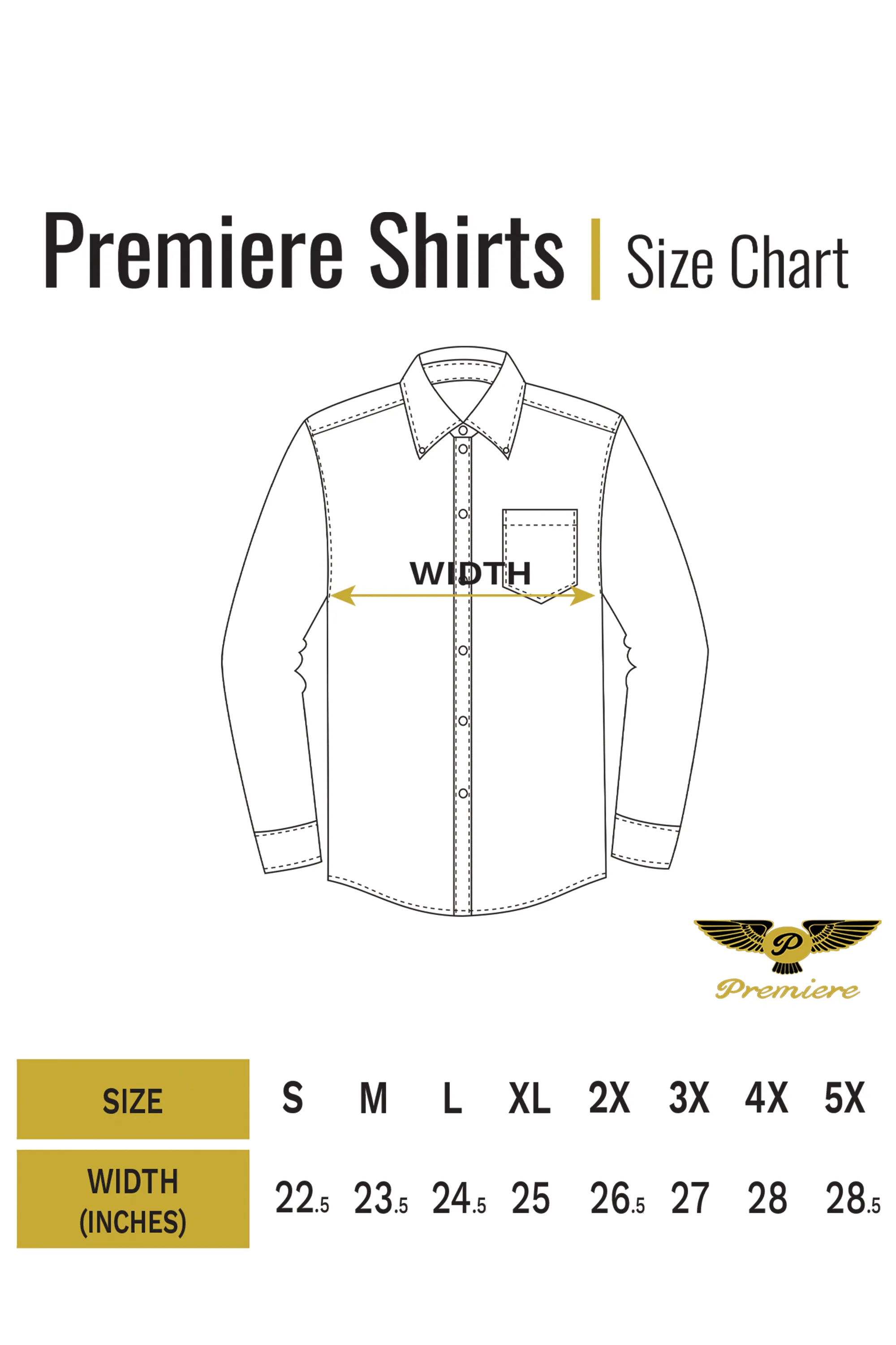 Mens PREMIERE Long Sleeve Button Down Dress Shirt Gold Blue Stripe Leaf