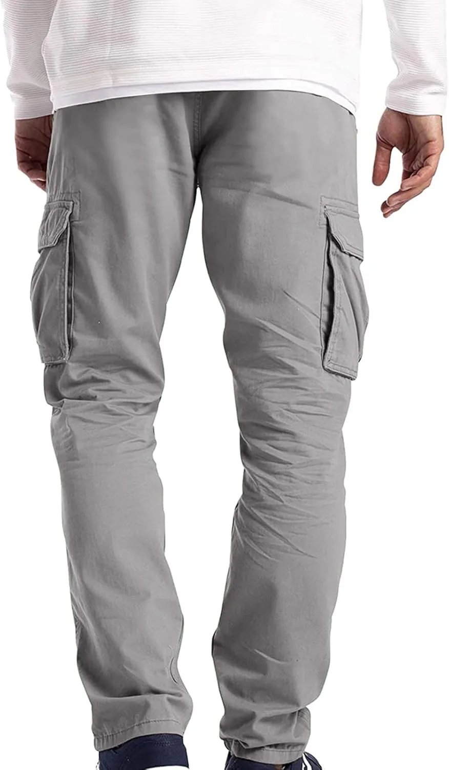 Men's Relaxed Fit Stretch Cargo Pant Casual Cargo Pants Workout Joggers Tactical Pants with Multi Pockets