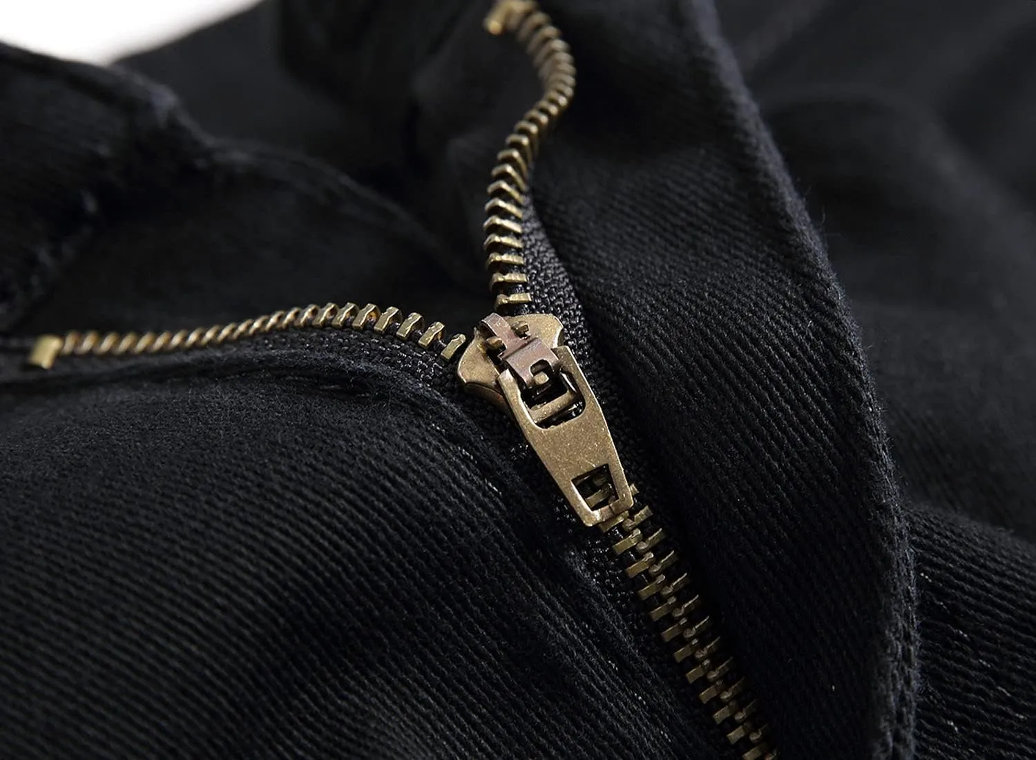 Men's Ripped Distressed Denim Shorts Wrinkle Moto Denim Shorts Zipper Pants Slim Fit Shorts with Pockets