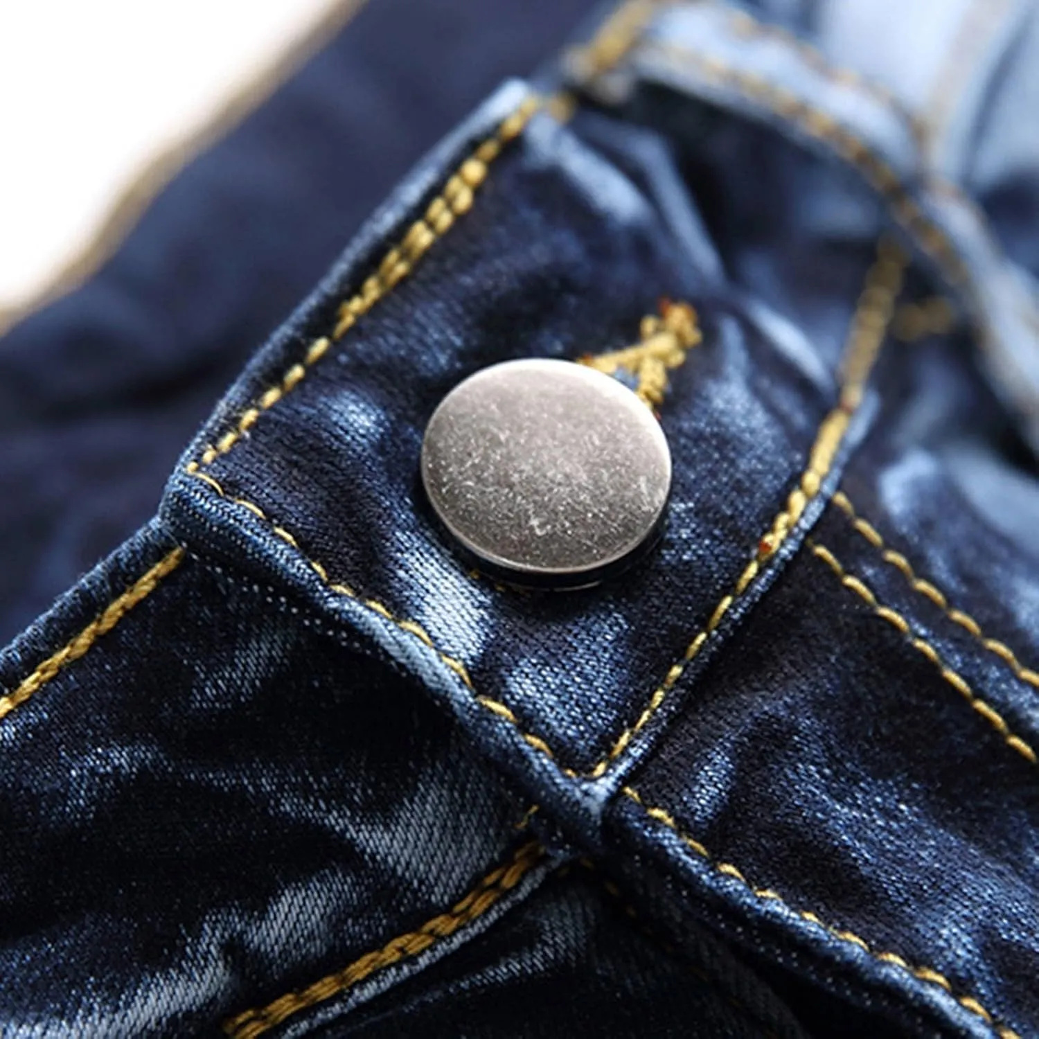Mens Short Denim Shorts Ripped Denim Shorts Denim Short Summer Jeans Work Denim Shorts with Cargo Pockets
