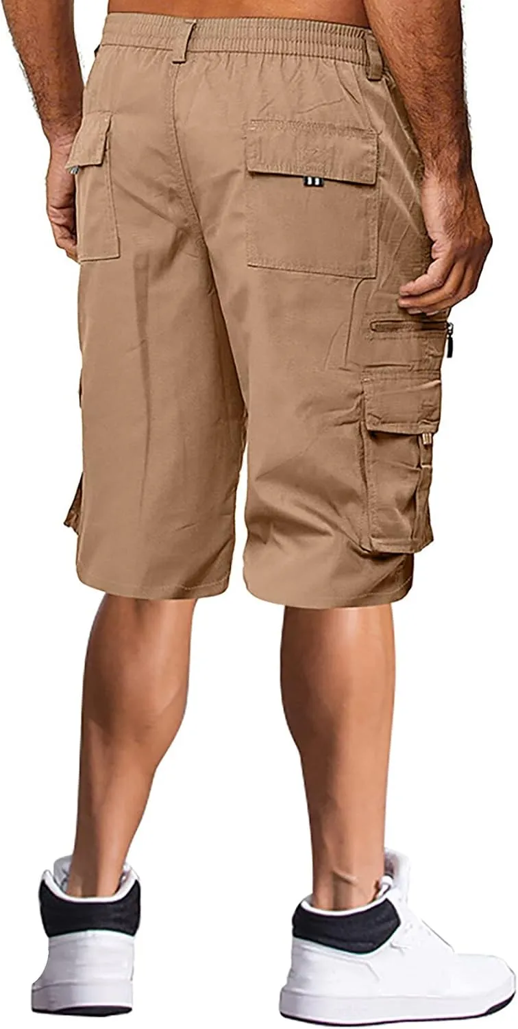 Men's Shorts Loose Fit Sports Pocket Workwear Casual Shorts Jogging Men Athletic