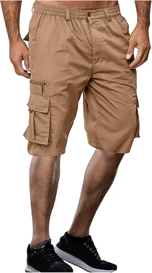 Men's Shorts Loose Fit Sports Pocket Workwear Casual Shorts Jogging Men Athletic