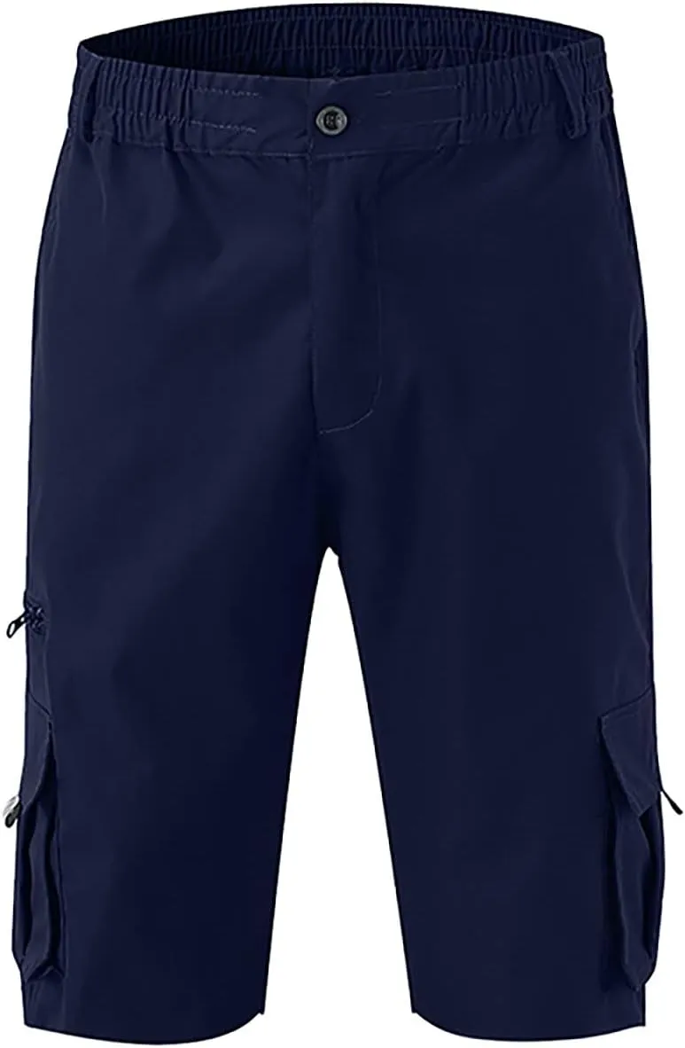 Men's Shorts Loose Fit Sports Pocket Workwear Casual Shorts Jogging Men Athletic