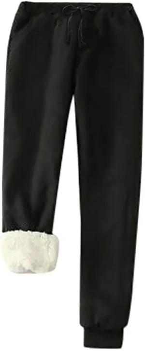 Men's Solid Baggy Cinch Bottom Sweatpants Casual Plus Size Cozy with Pockets Joggers Relaxed Fit Fleece Lined Soft