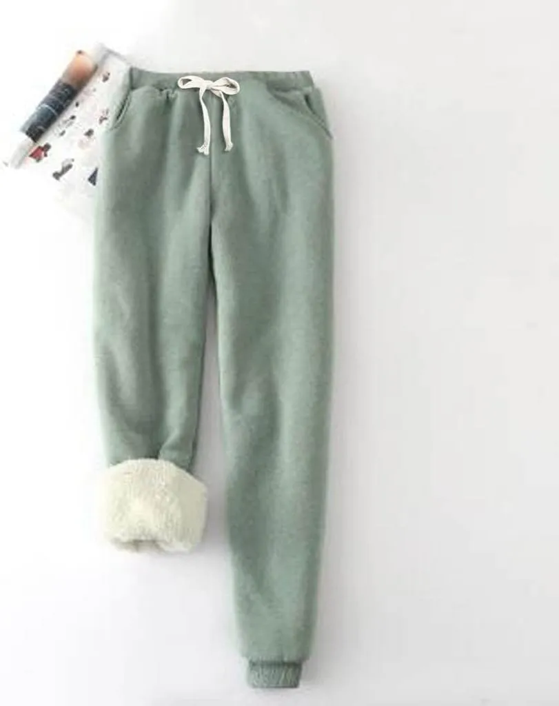 Men's Solid Baggy Cinch Bottom Sweatpants Casual Plus Size Cozy with Pockets Joggers Relaxed Fit Fleece Lined Soft