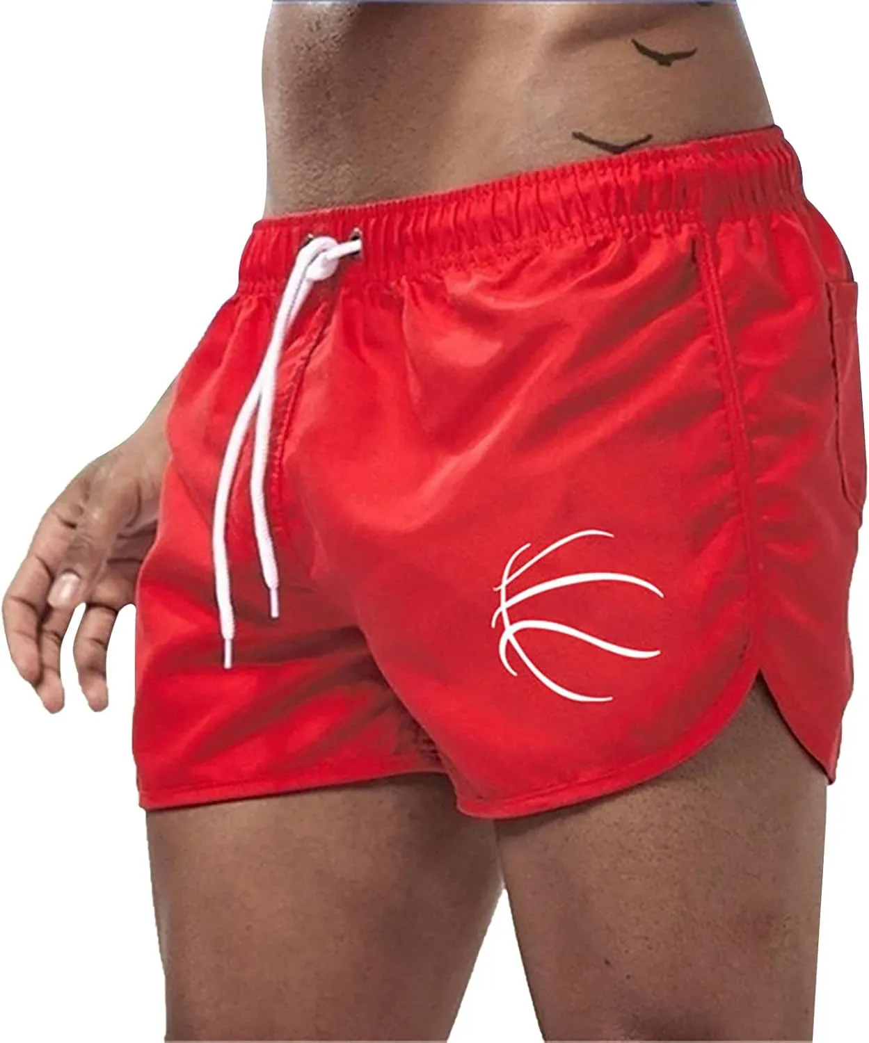 Men's Spring and Summer Splicing Swimming Trousers and Beach Surfing Shorts Men's Pants
