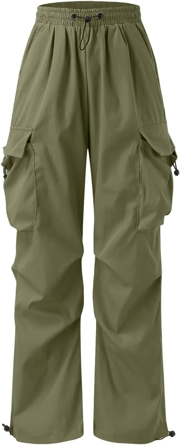 Mens Stretchy Cargo Jogger Pants Elastic Waist Multi Pockets Comfortable Athletic Fit Outdoor Casual Fashion Trousers