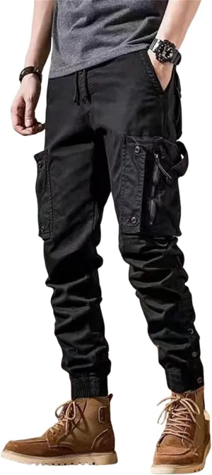 Mens Tactical Waterproof Pants Relaxed Fit Work Hiking Multi Pockets Flex Camo Cargo Trousers