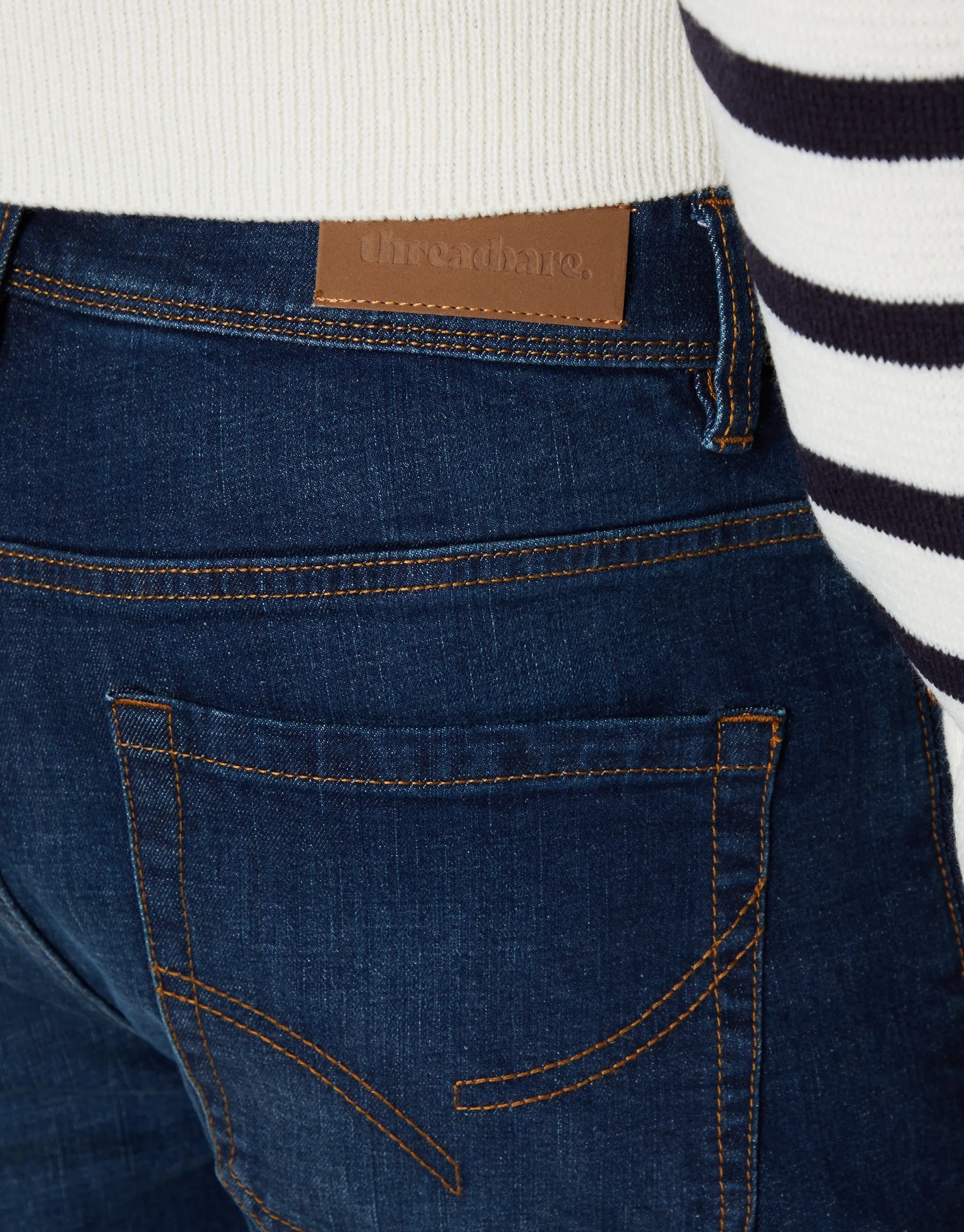 Men's Vintage Wash Slim Fit Jeans