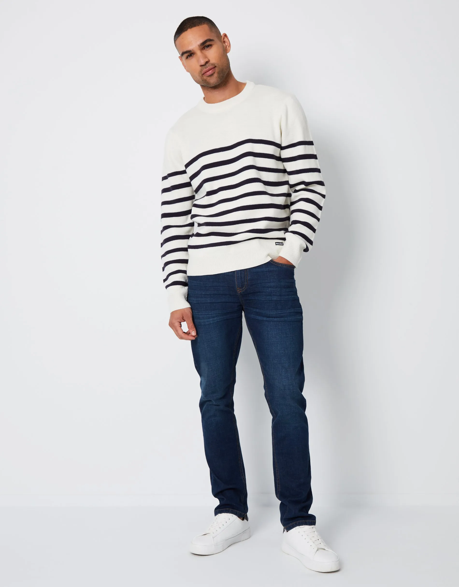 Men's Vintage Wash Slim Fit Jeans