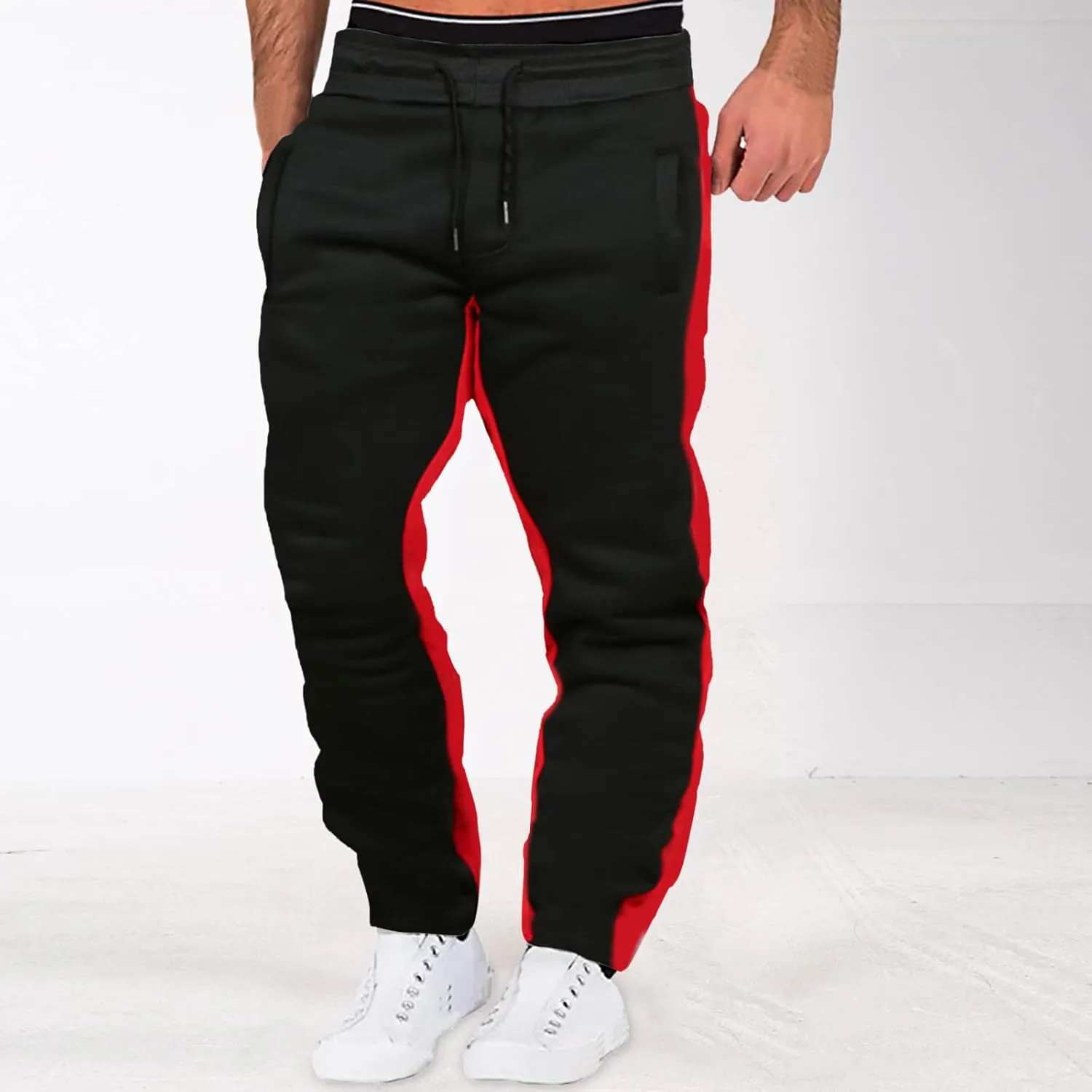 Mens Workout Cargo Sweatpants Mens Long Pants Joggers for Men Cargo Athletic Casual Cargo Pants Military Pants Combat