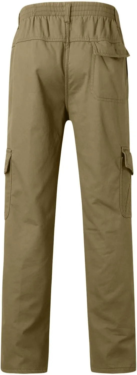 Mens Workout Cargo Sweatpants Yoga Sweatpants Athletic Lounge Pants Loose Drawstring Casual Jersey Pants Joggers for