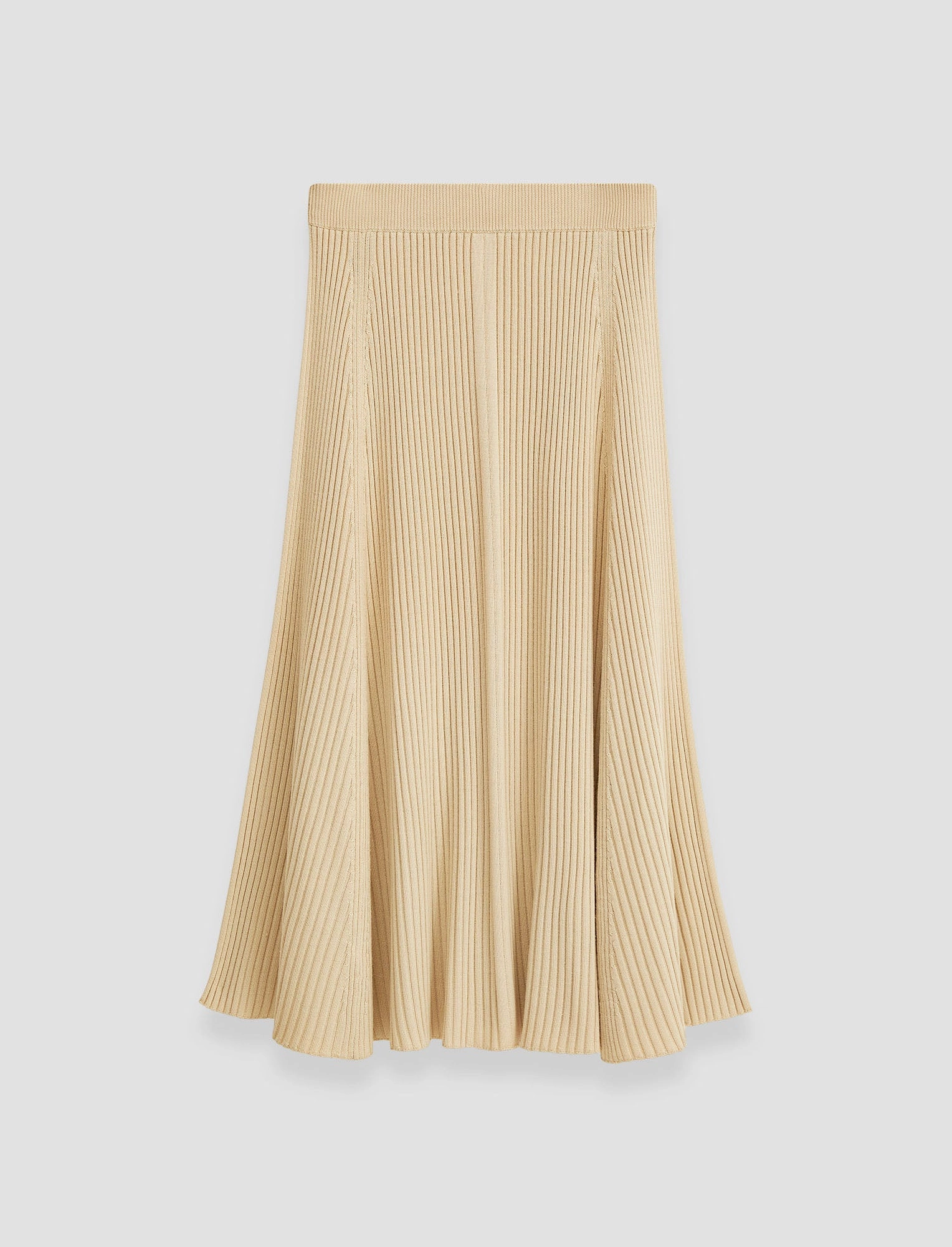 Merino Silk Rib Skirt One size fits most