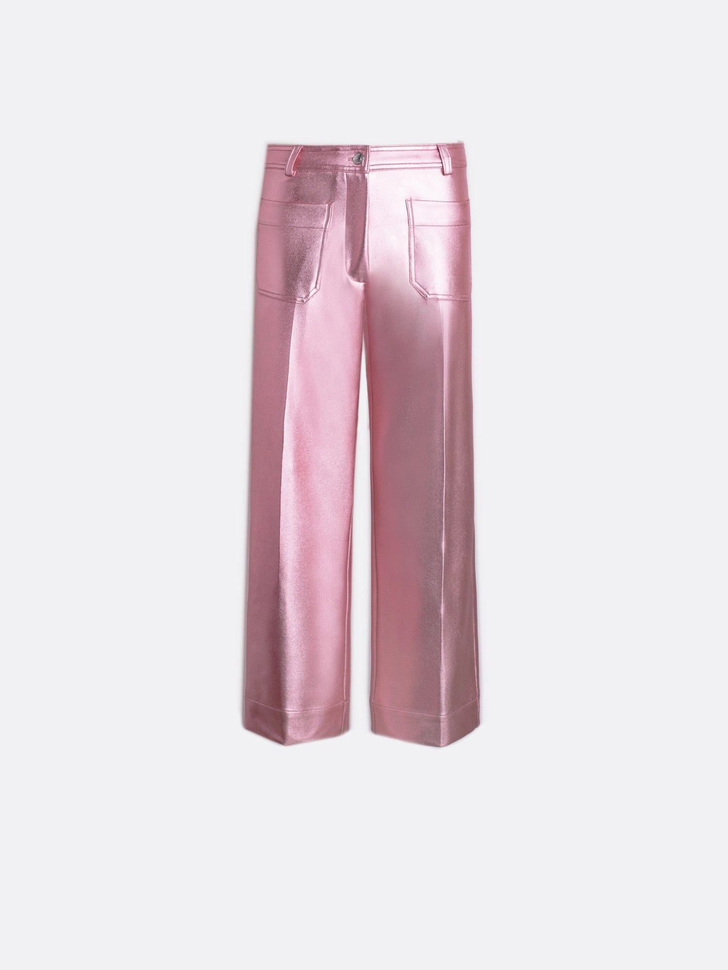 Modern Waist LightweightInsulation METALLIC PANTS