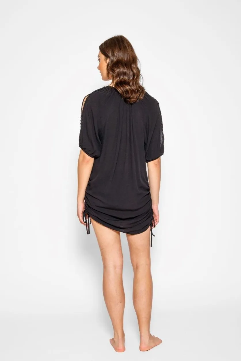 Miami Gathered Tunic Dress