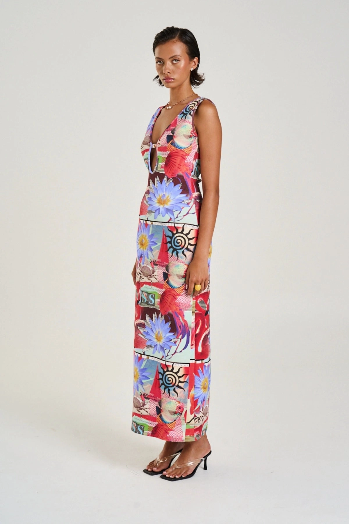 Street Edge Fall Inspired Miami Maxi Dress Dazed
