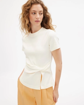 Short Sleeve Carlita Top Tapered Cut
