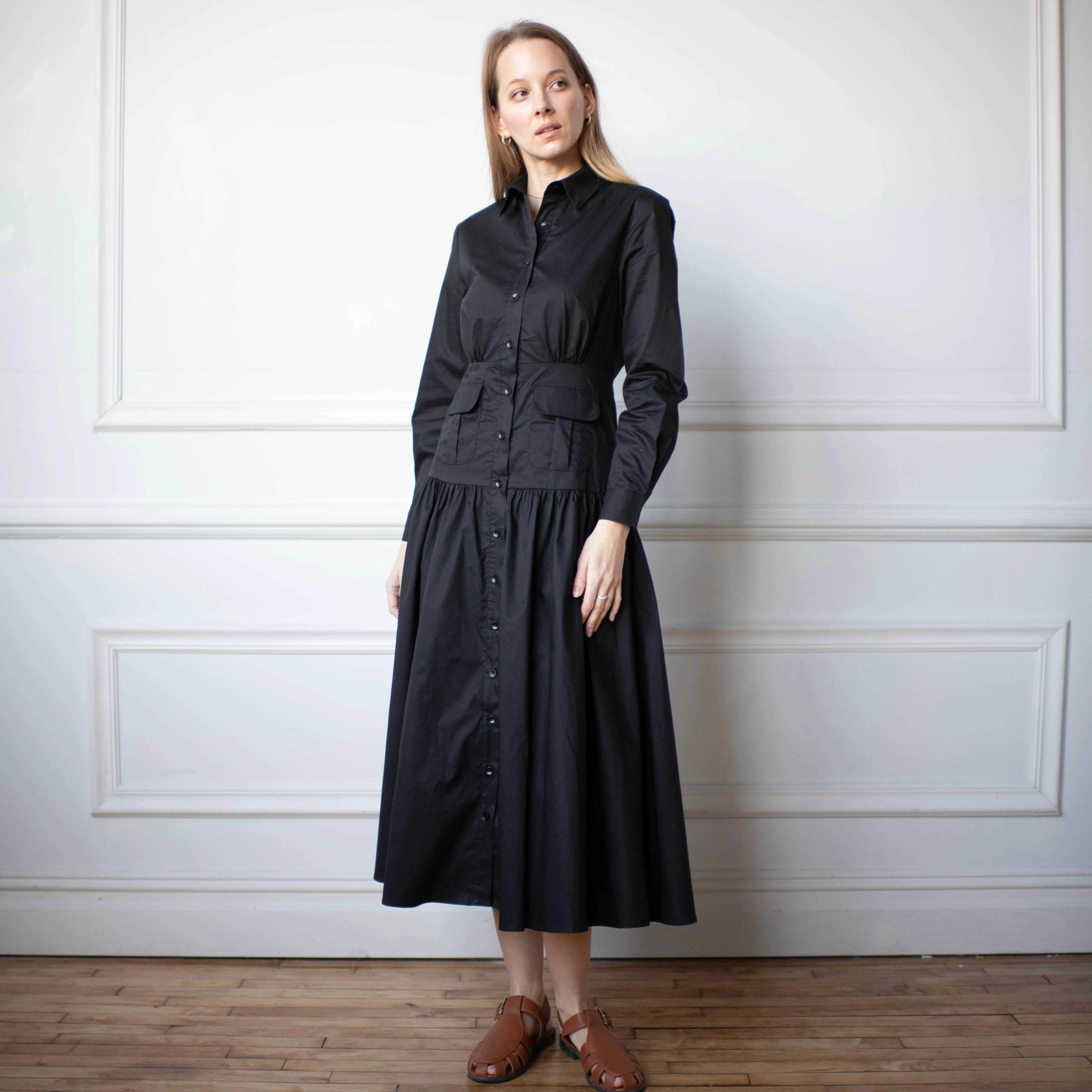 Grace Flow Mimi Dress | Black [Final Sale]