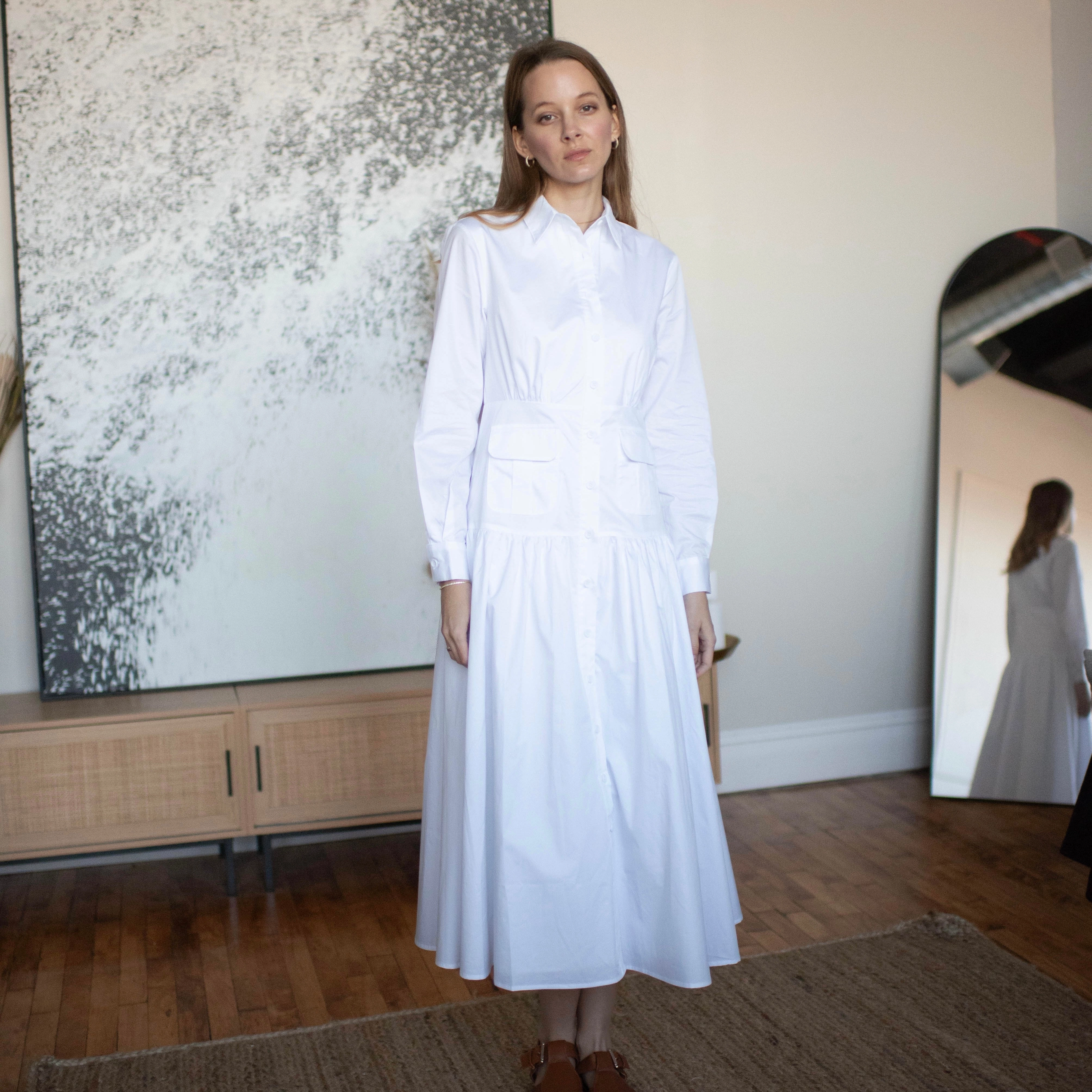 Versatile occasion dress Mimi Dress | White [Final Sale]
