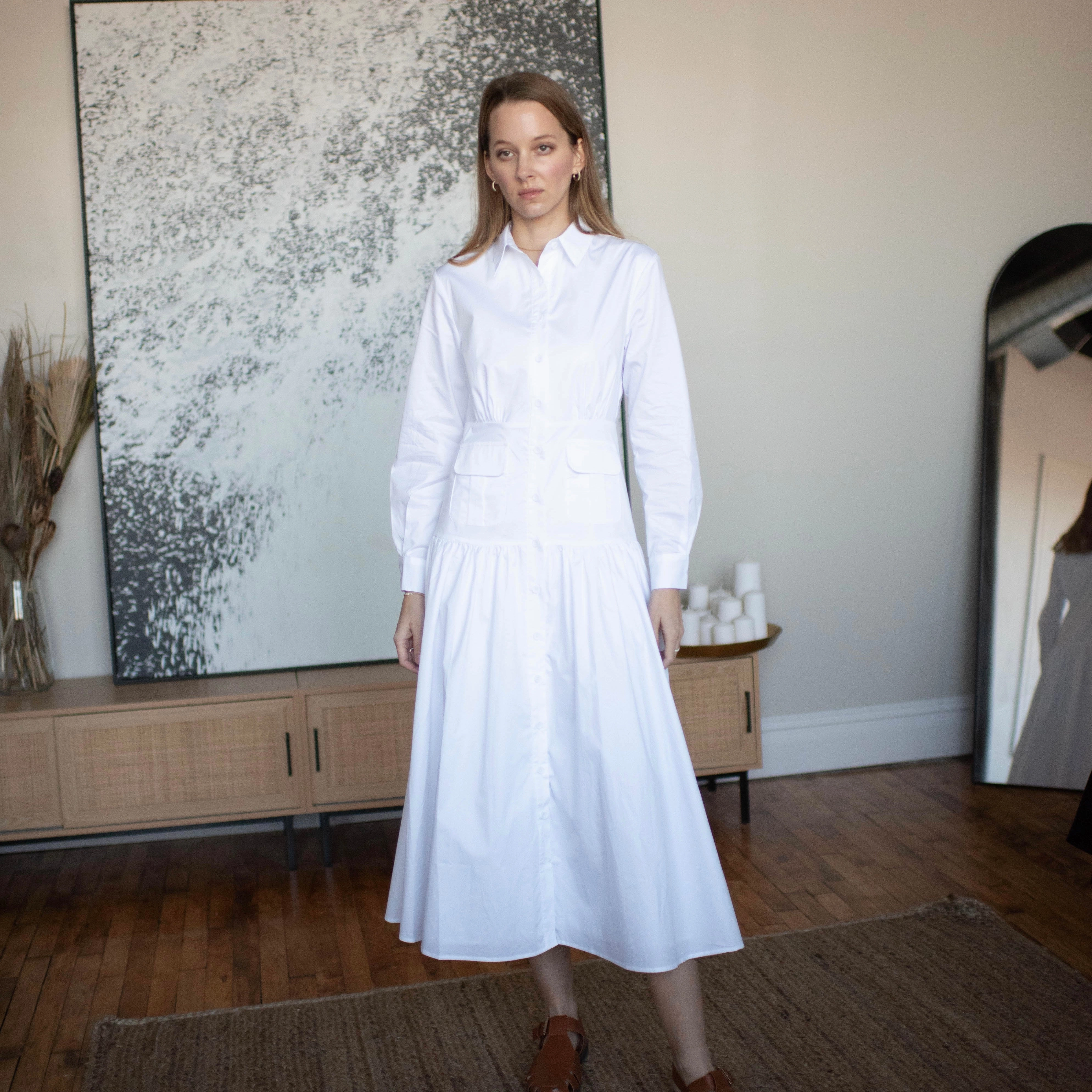 Mimi Dress | White [Final Sale] Morning Glow
