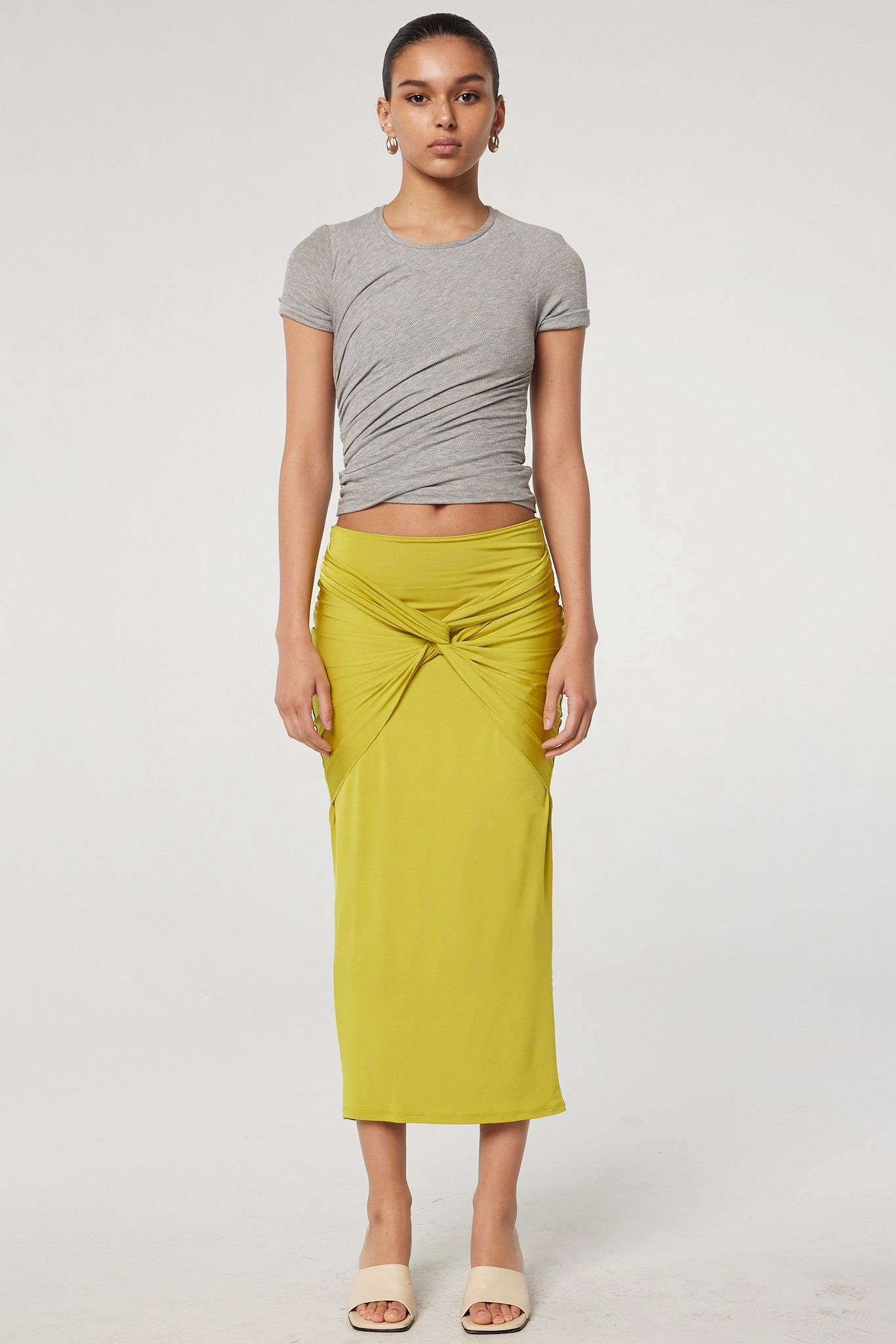 JANAE SKIRT ReinforcedBeltLoops Slimline Fit