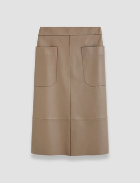 Blomfield Nappa Leather Skirt Comfy Look Gentle Vibe