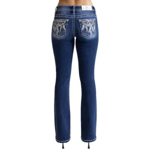 Miss Me Women's Dream Catcher Bootcut Jeans
