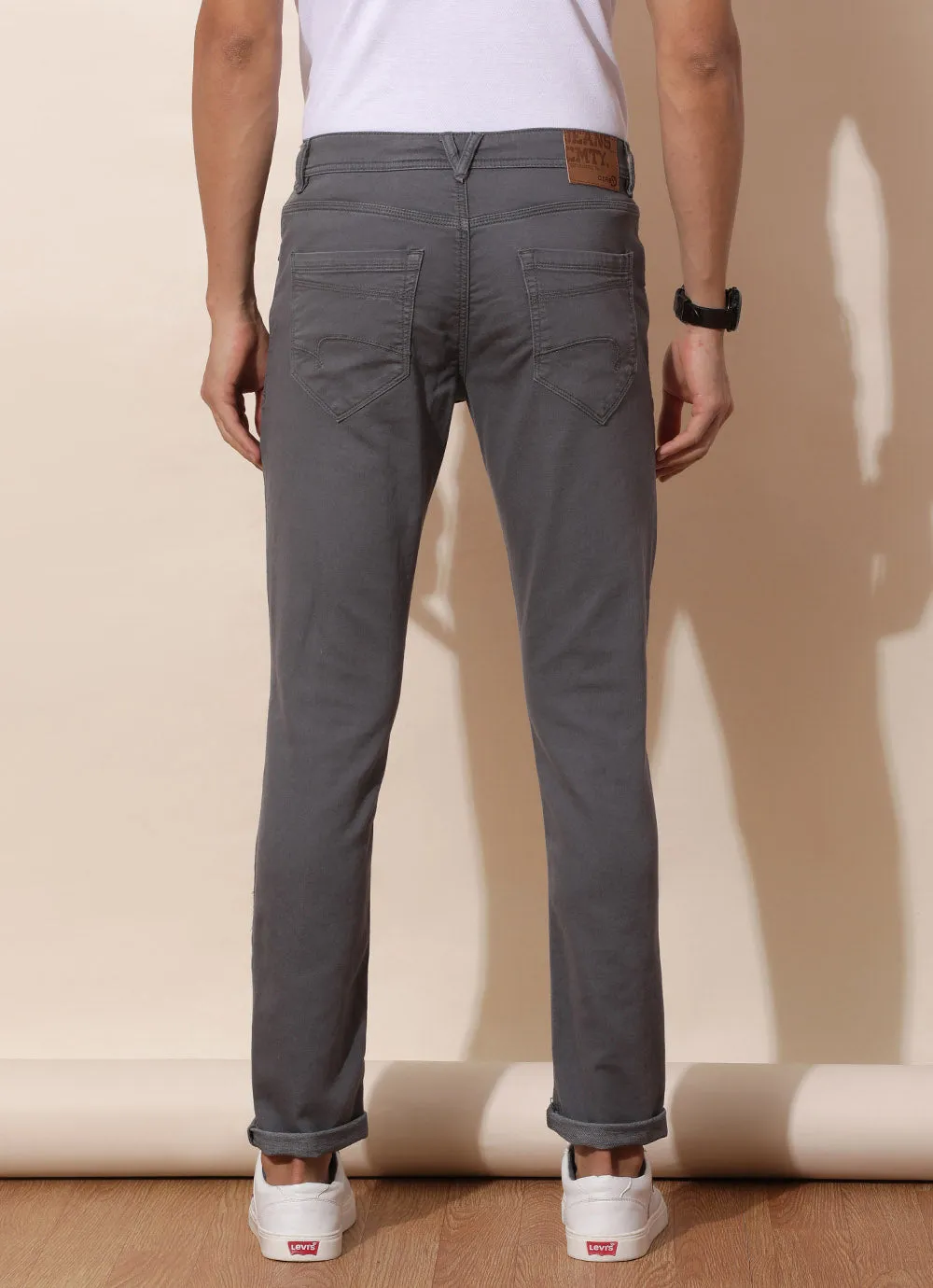 Misty Grey Knitted