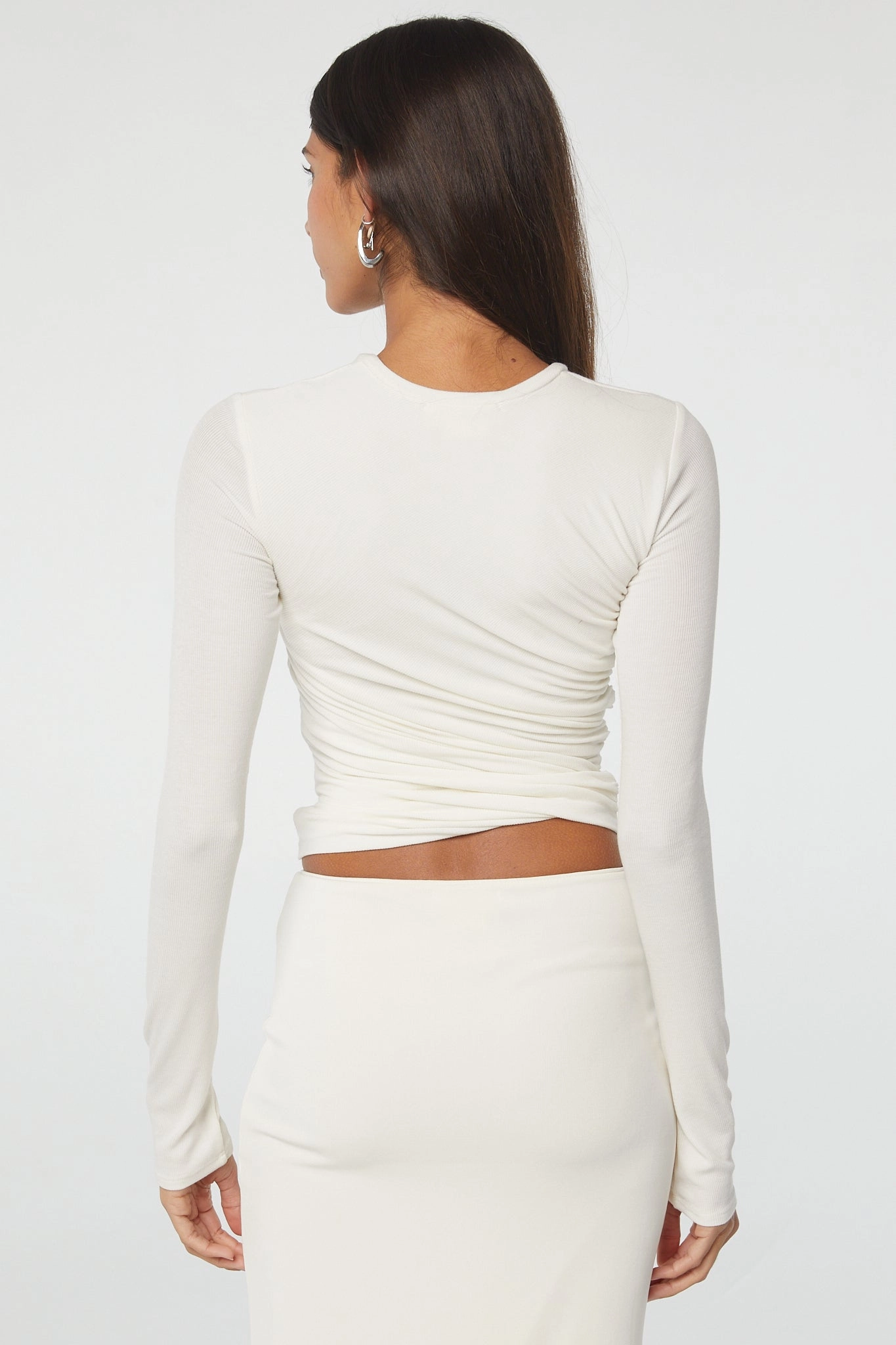 TERA LONG SLEEVE T-SHIRT Drop Shoulder Cut