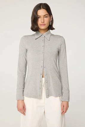 SPAZZI TOP Stretch waistband Ribbed Knit Fabric